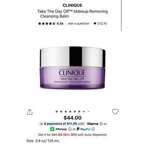 Clinique Take The Day Off Cleansing Balm 125ml